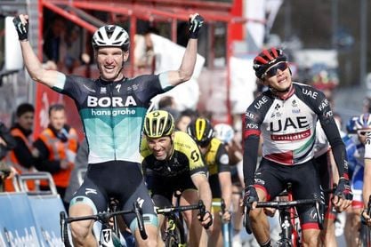 El australiano McCarthy gana al sprint y el francés Alaphilippe sigue líder El australiano McCarthy gana al sprint y el francés Alaphilippe sigue líder
