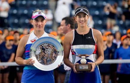 Muguruza viene de atrás y gana el Abierto de tenis de Monterrey Muguruza viene de atrás y gana el Abierto de tenis de Monterrey