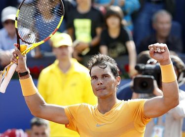 Nadal debuta con un trabajado triunfo ante Carballés Nadal debuta con un trabajado triunfo ante Carballés
