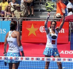 Triay y Sáinz se hacen con el Open Valladolid tras ganar a las números uno Triay y Sáinz se hacen con el Open Valladolid tras ganar a las números uno