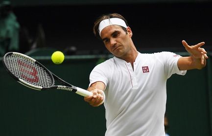 Federer vence a Mannarino y logra los cuartos por 16ª vez Federer vence a Mannarino y logra los cuartos por 16ª vez