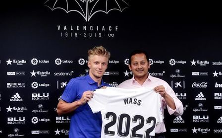 Wass: "Mi preferencia es jugar de medio centro o en la banda" Wass: "Mi preferencia es jugar de medio centro o en la banda"
