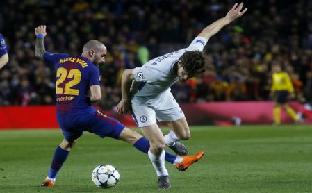Vidal ante el Chelsea. Vidal ante el Chelsea.