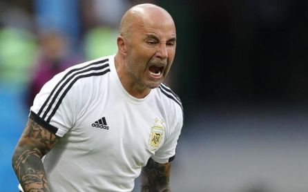 Sampaoli, actualmente seleccionador de la albiceleste, durante un encuentro con la selección. Sampaoli, actualmente seleccionador de la albiceleste, durante un encuentro con la selección.