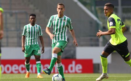 Sergio Canales, jugador del Betis. Sergio Canales, jugador del Betis.