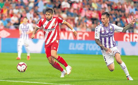 Portu, ante el Valladolid. Portu, ante el Valladolid.