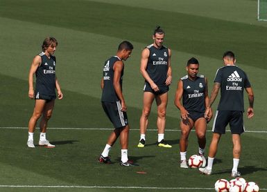 Bale, Varane y Kroos se reincorporan a los entrenamientos Bale, Varane y Kroos se reincorporan a los entrenamientos