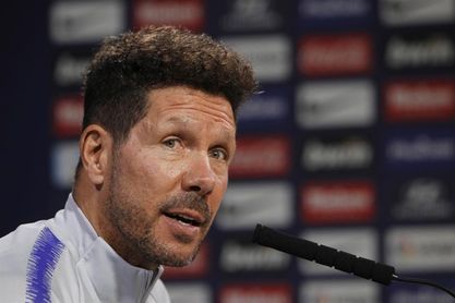 Diego Simeone: "Somos terceros para poder ser primeros" Diego Simeone: "Somos terceros para poder ser primeros"