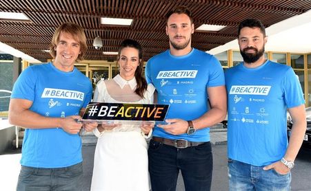 Almudena Cid, Víctor Gutiérrez, Santacana y Galindo, en la Semana Europea Deporte Almudena Cid, Víctor Gutiérrez, Santacana y Galindo, en la Semana Europea Deporte