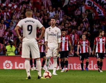 El inicio del maratón del Real Madrid se salda con el primer traspié El inicio del maratón del Real Madrid se salda con el primer traspié