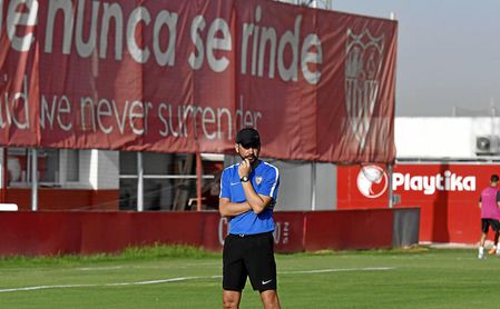 Machín: "Se ha visto ya al Sevilla que quiero" Machín: "Se ha visto ya al Sevilla que quiero"