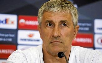 Quique Setién: "No me veo inferior ni a Olympiacos ni a Milan"