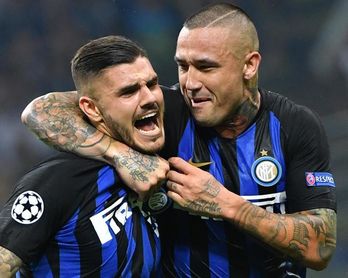 El debut soñado por Icardi y Vecino El debut soñado por Icardi y Vecino