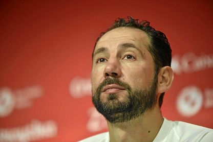 La rueda de prensa de Machín, en directo La rueda de prensa de Machín, en directo