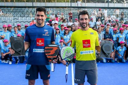 Maxi Sánchez y Sanyo Gutiérrez ganan en Oeiras Maxi Sánchez y Sanyo Gutiérrez ganan en Oeiras