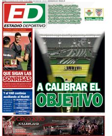 La portada de ESTADIO Deportivo La portada de ESTADIO Deportivo