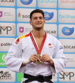 El judoca español Sherazadishvili, campeón mundial de -90 kilos El judoca español Sherazadishvili, campeón mundial de -90 kilos