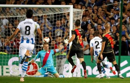 2-2. Willian José le quita al Rayo una victoria que ya acariciaba en Anoeta 2-2. Willian José le quita al Rayo una victoria que ya acariciaba en Anoeta