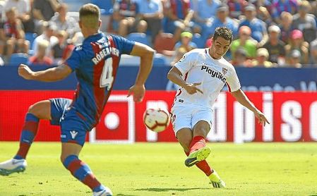 Wissam Ben Yedder es el delantero del Sevilla con mejor promedio goleador en lo que va de siglo. Wissam Ben Yedder es el delantero del Sevilla con mejor promedio goleador en lo que va de siglo.
