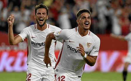El excelente rendimiento de André Silva en el Sevilla está siendo muy sonado en Italia. El excelente rendimiento de André Silva en el Sevilla está siendo muy sonado en Italia.