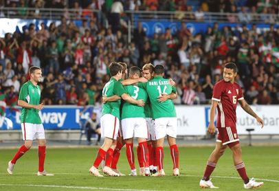 4-2. Euskadi aprovecha su pegada ante Venezuela 4-2. Euskadi aprovecha su pegada ante Venezuela