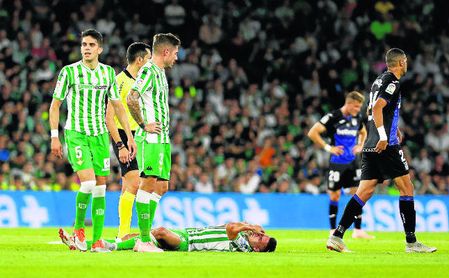 El Betis, segundo equipo que más faltas recibe de Europa El Betis, segundo equipo que más faltas recibe de Europa