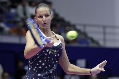 Karolina Pliskova y Caroline García y se enfrentarán en la final en Tianjin Karolina Pliskova y Caroline García y se enfrentarán en la final en Tianjin
