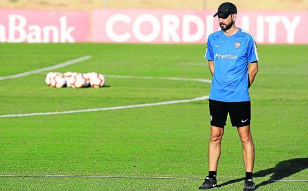 Machín, sobre el cambio de sistema y su filosofía de juego Machín, sobre el cambio de sistema y su filosofía de juego