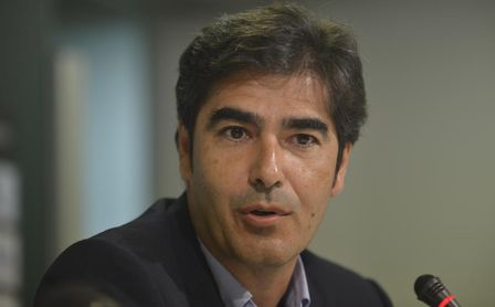 Ángel Haro, presidente del Real Betis. Ángel Haro, presidente del Real Betis.