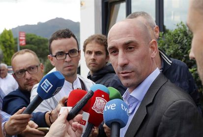 Rubiales asegura que defiende la integridad de la competición Rubiales asegura que defiende la integridad de la competición