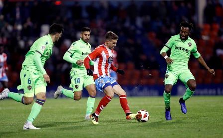1-1. El Lugo de Monteagudo planta cara al Levante en la Copa 1-1. El Lugo de Monteagudo planta cara al Levante en la Copa