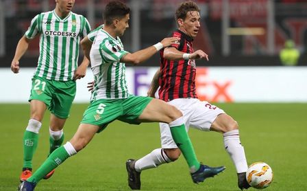 La lista del AC Milan para medirse al Betis La lista del AC Milan para medirse al Betis