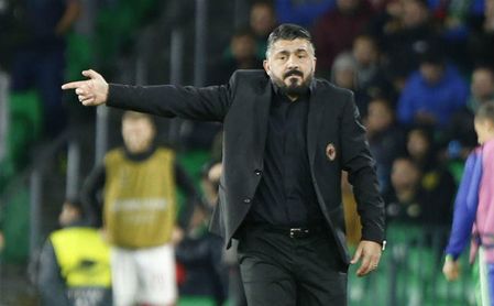 Gattuso: "El Betis te obliga a jugar al máximo" Gattuso: "El Betis te obliga a jugar al máximo"