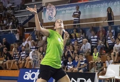 Carolina Marín semifinalista por la vía rápida Carolina Marín semifinalista por la vía rápida