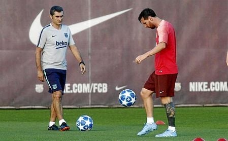 Valverde recupera a Messi y Umtiti y deja fuera a Dembélé Valverde recupera a Messi y Umtiti y deja fuera a Dembélé