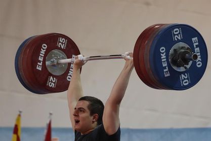 Marcos Ruiz logra tres nuevos récords de España en la categoría de 109 kilos Marcos Ruiz logra tres nuevos récords de España en la categoría de 109 kilos