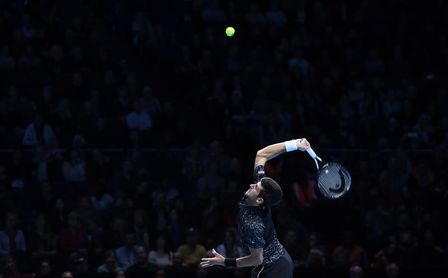 Djokovic vence a Cilic y acaba la primera fase invicto Djokovic vence a Cilic y acaba la primera fase invicto