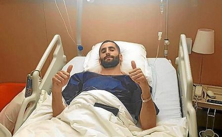 Gonalons estará otros tres meses de baja. Gonalons estará otros tres meses de baja.
