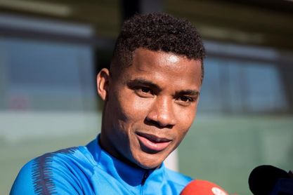 Barrios: "El Bernabéu es una linda cancha" Barrios: "El Bernabéu es una linda cancha"