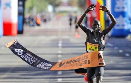 La IAAF ratifica el récord del mundo de Abraham Kiptum logrado en Valencia La IAAF ratifica el récord del mundo de Abraham Kiptum logrado en Valencia