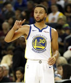 95-105. Curry y Thompson ayudan a los Warriors a ganar el duelo de líderes ante Bucks 95-105. Curry y Thompson ayudan a los Warriors a ganar el duelo de líderes ante Bucks