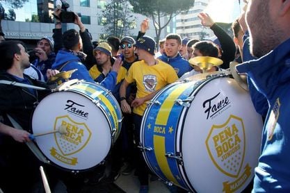 Color e ilusión en el multitudinario ´banderazo´ de Boca Juniors Color e ilusión en el multitudinario ´banderazo´ de Boca Juniors