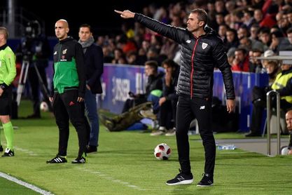 Garitano trabaja con dos grupos con la vista puesta en el Girona Garitano trabaja con dos grupos con la vista puesta en el Girona