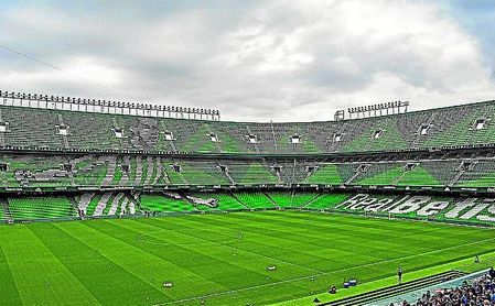 El Villamarín podría aliarse con el Pabellón de San Pablo y La Cartuja para 2019. El Villamarín podría aliarse con el Pabellón de San Pablo y La Cartuja para 2019.