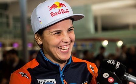 Laia Sanz busca en su noveno Dakar seguir con su récord de cero abandonos Laia Sanz busca en su noveno Dakar seguir con su récord de cero abandonos