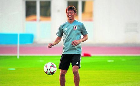 Inui: "Quiero ganar un título con Japón" Inui: "Quiero ganar un título con Japón"