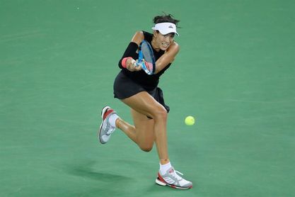 Muguruza finaliza primer entrenamiento en Melbourne tras abandonar en Sídney Muguruza finaliza primer entrenamiento en Melbourne tras abandonar en Sídney