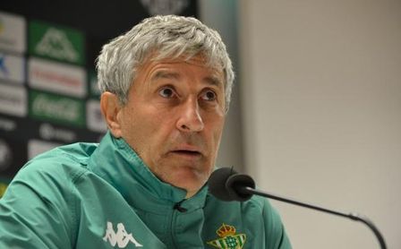 Setién sobre Lainez, el Real Madrid y el cambio de sistema Setién sobre Lainez, el Real Madrid y el cambio de sistema
