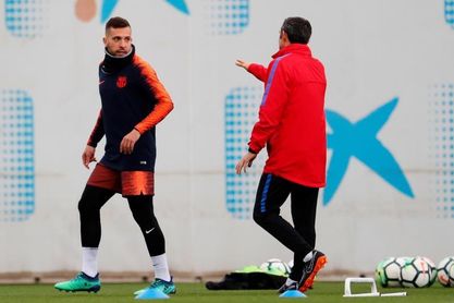 Bartomeu garantiza la continuidad de Valverde y de Alba Bartomeu garantiza la continuidad de Valverde y de Alba