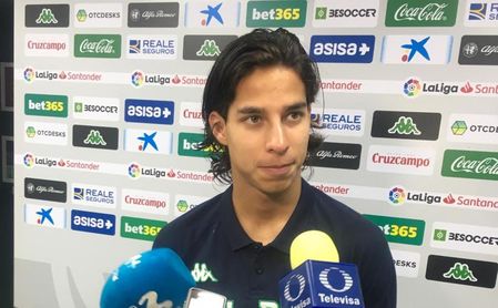 Lainez: "El ambiente en el Villamarín es hermoso" Lainez: "El ambiente en el Villamarín es hermoso"